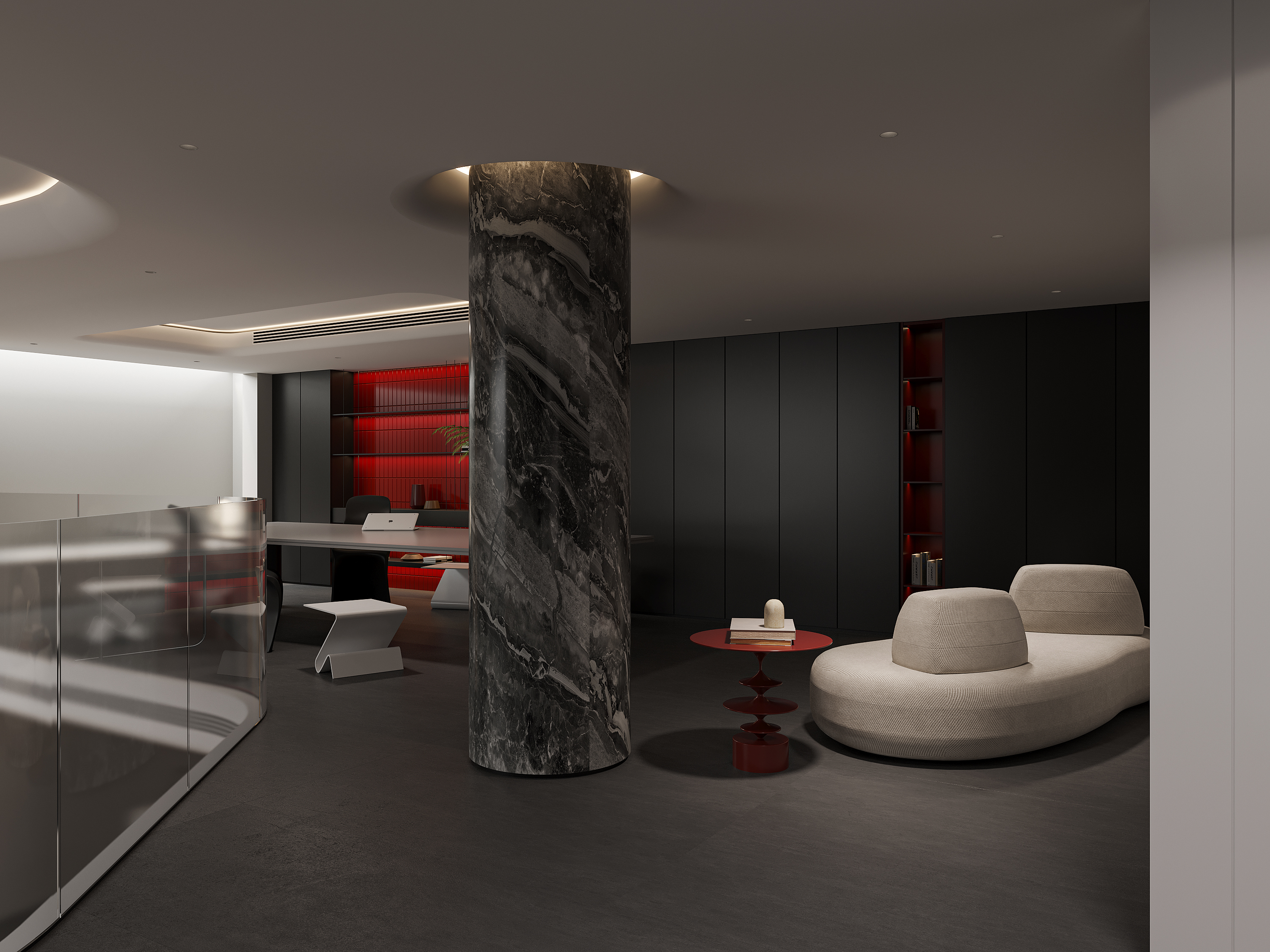 Corona渲染作品┃黑白灰-18