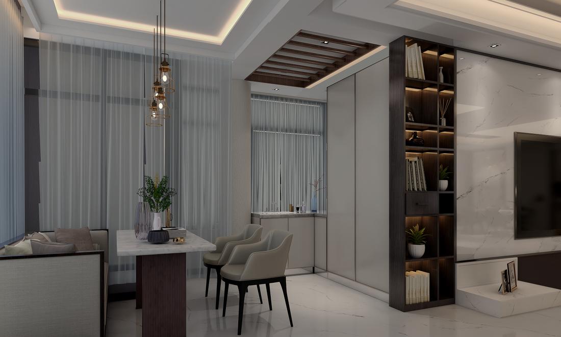 现代轻奢家居设计,温馨舒适与功能性完美融合-9