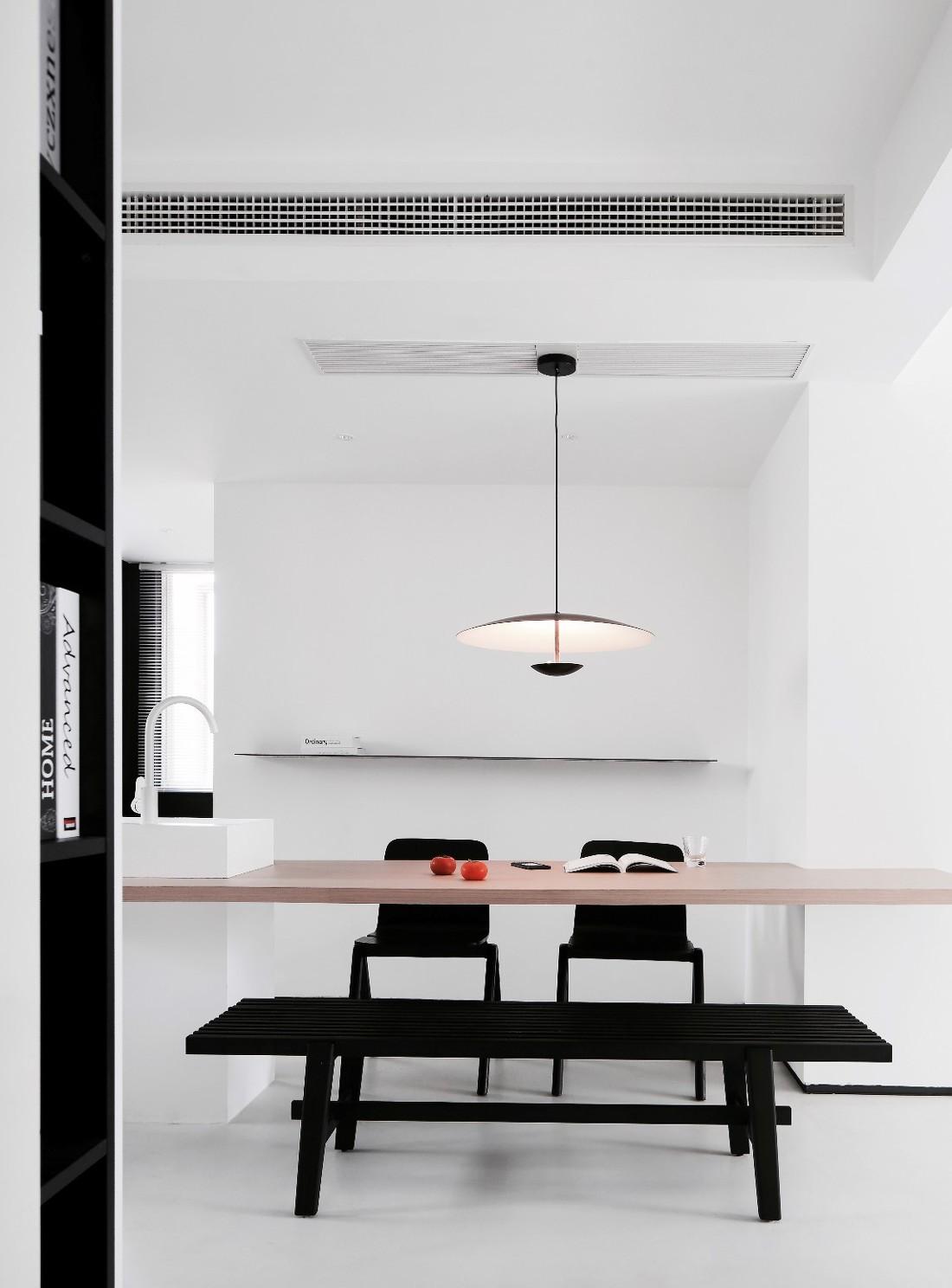 黑白简约室内设计,打造四维空间互动-10