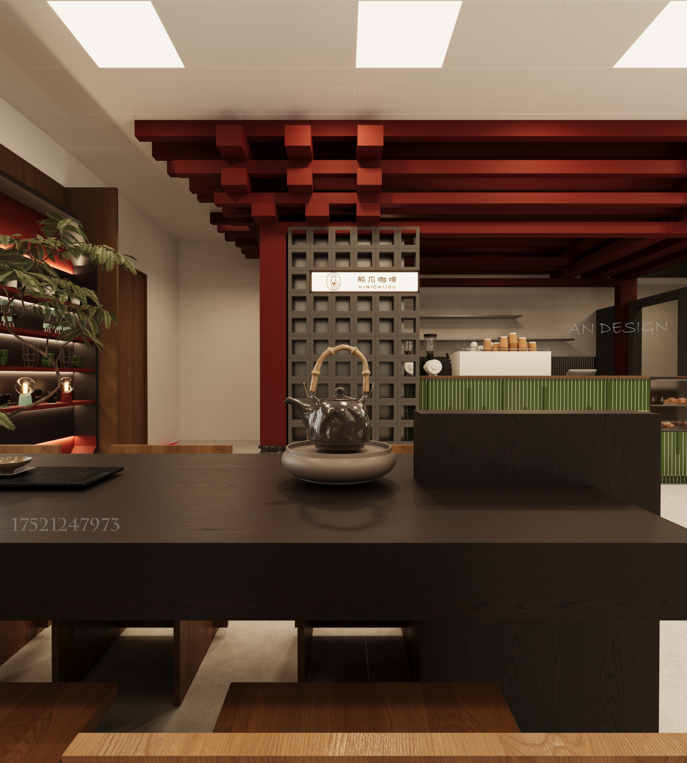 熊爪咖啡店（北京店）丨中国北京丨新作-20