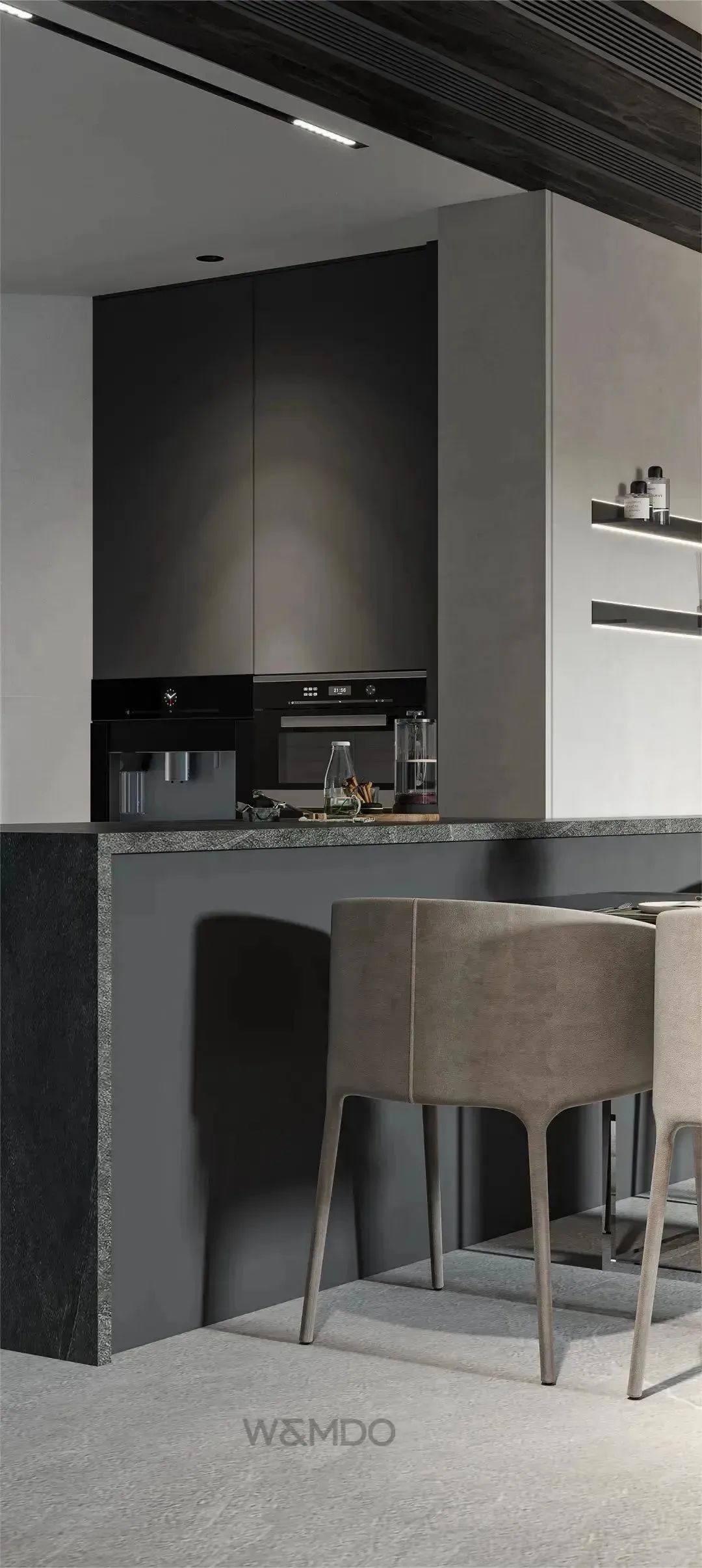 用光影打造诗意家居空间丨中国乐山丨完美设计事务所-23