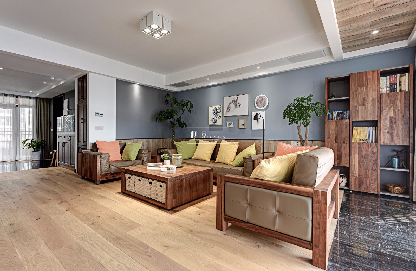 253㎡轻北欧 观境设计-9