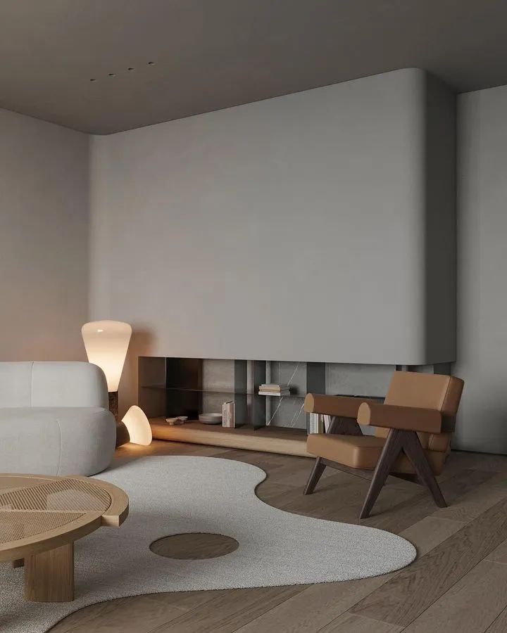 悬浮式电视背景墙设计-87