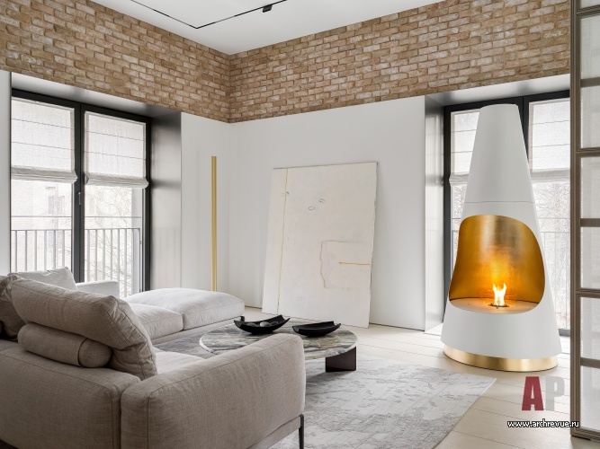 ЖК «Большевик» 两居室公寓室内设计-13