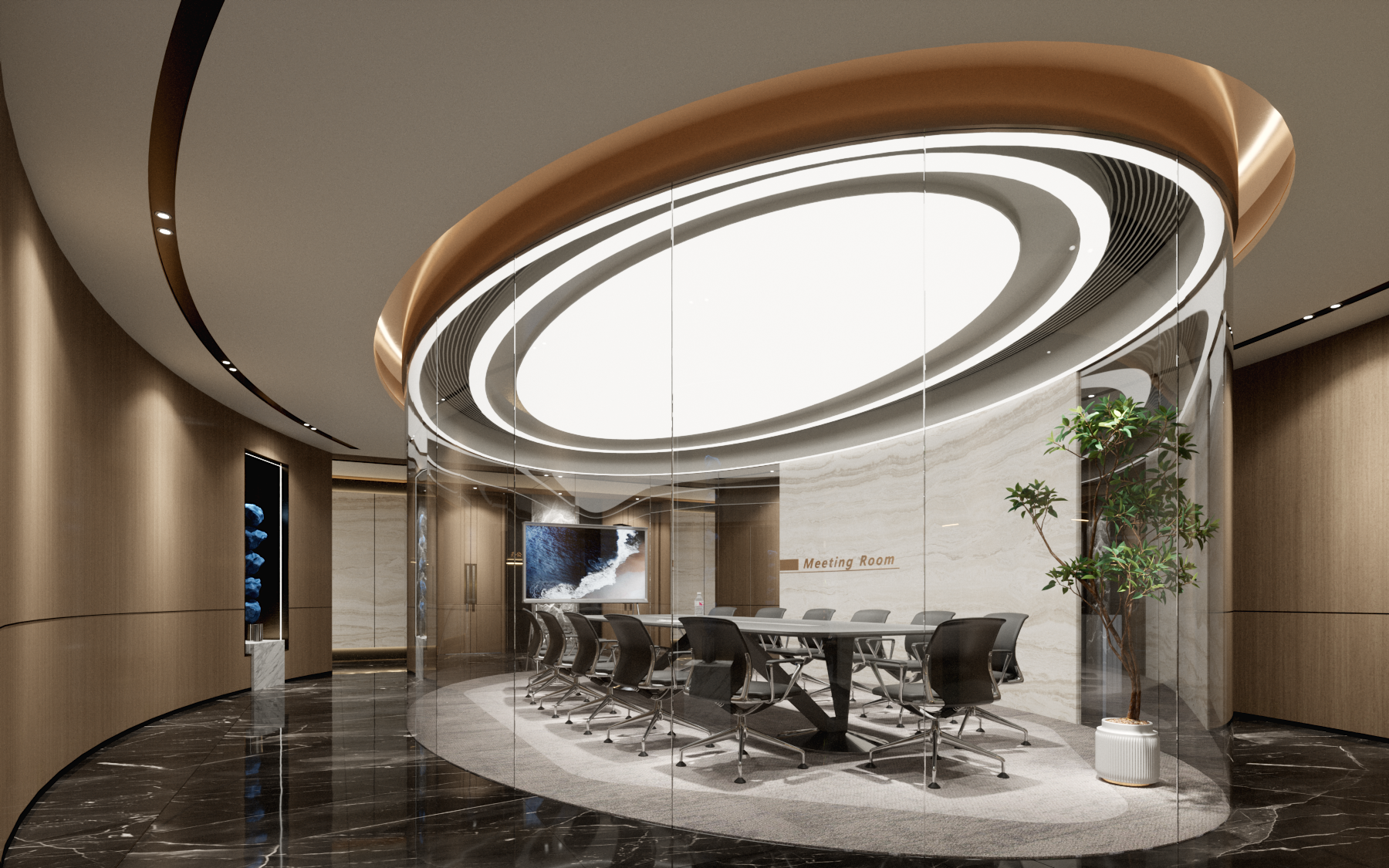 高级办公会所丨叶空-7