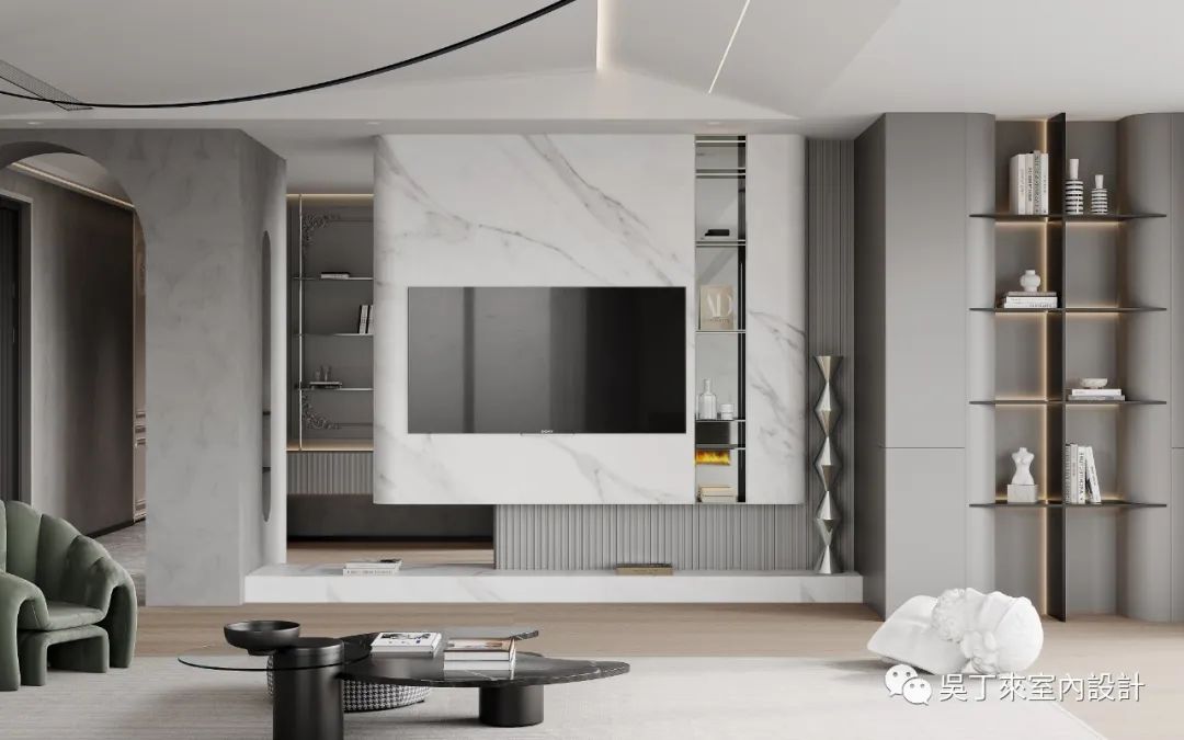 风驰私宅 · 吴丁来设计的艺术空间之旅丨中国宁波丨东易日盛-25