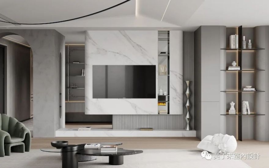 风驰私宅 · 吴丁来设计的艺术空间之旅丨中国宁波丨东易日盛-25