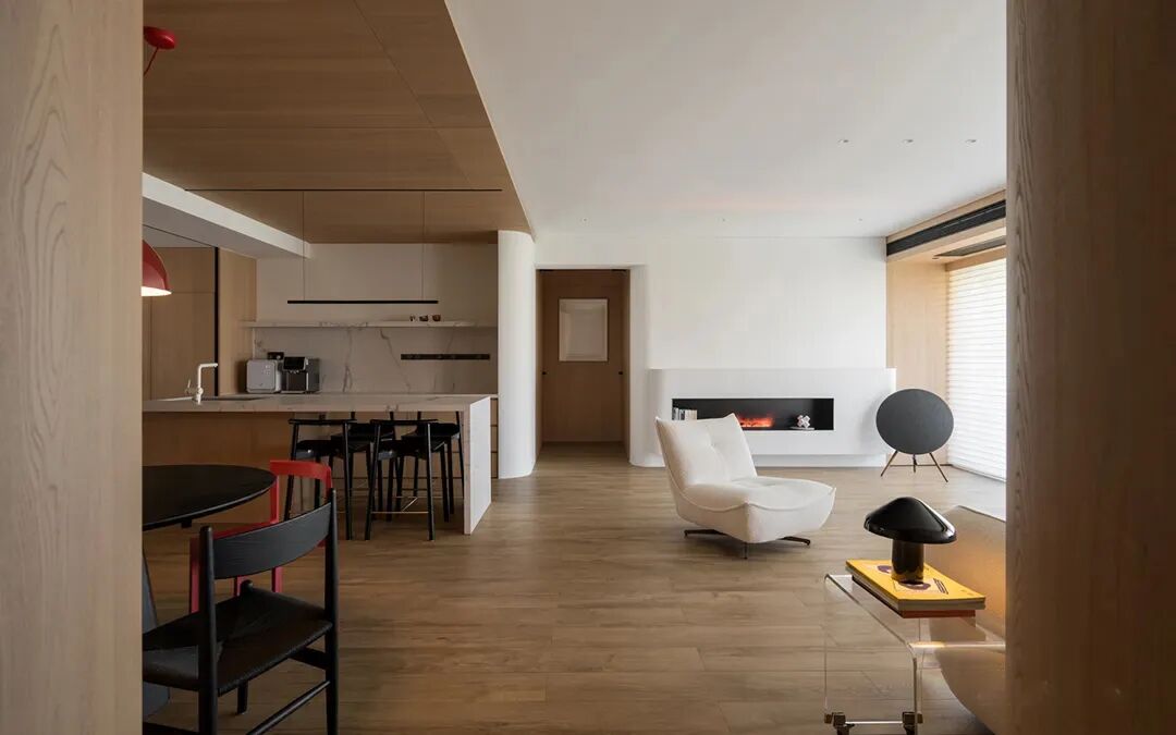 本木分享｜一点设计：随风跃动诗意住宅-13