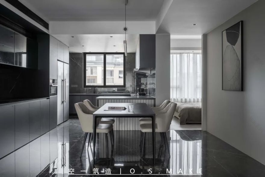 现代极简之家丨中国重庆丨空一筑造-67