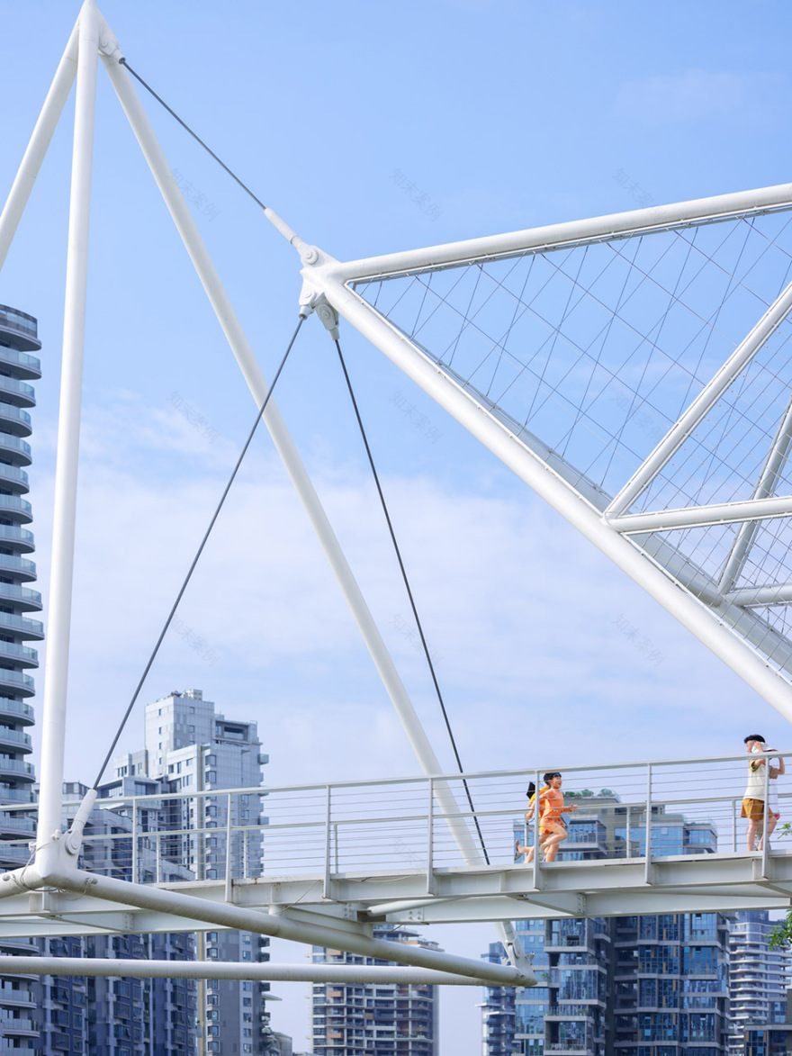 麓湖伊甸岛步行桥丨中国成都丨unarchitecte-35
