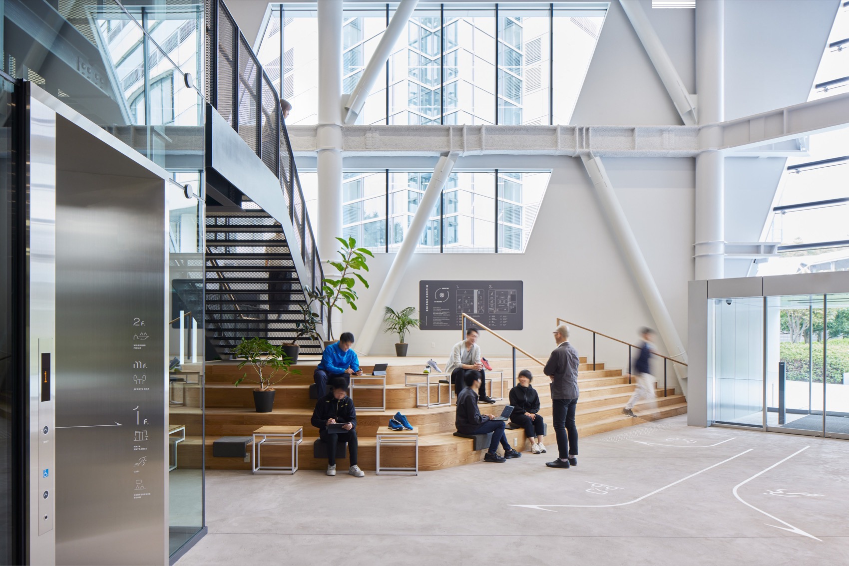 美津浓新研发中心MIZUNO ENGINE丨日本大阪丨日建设计-24