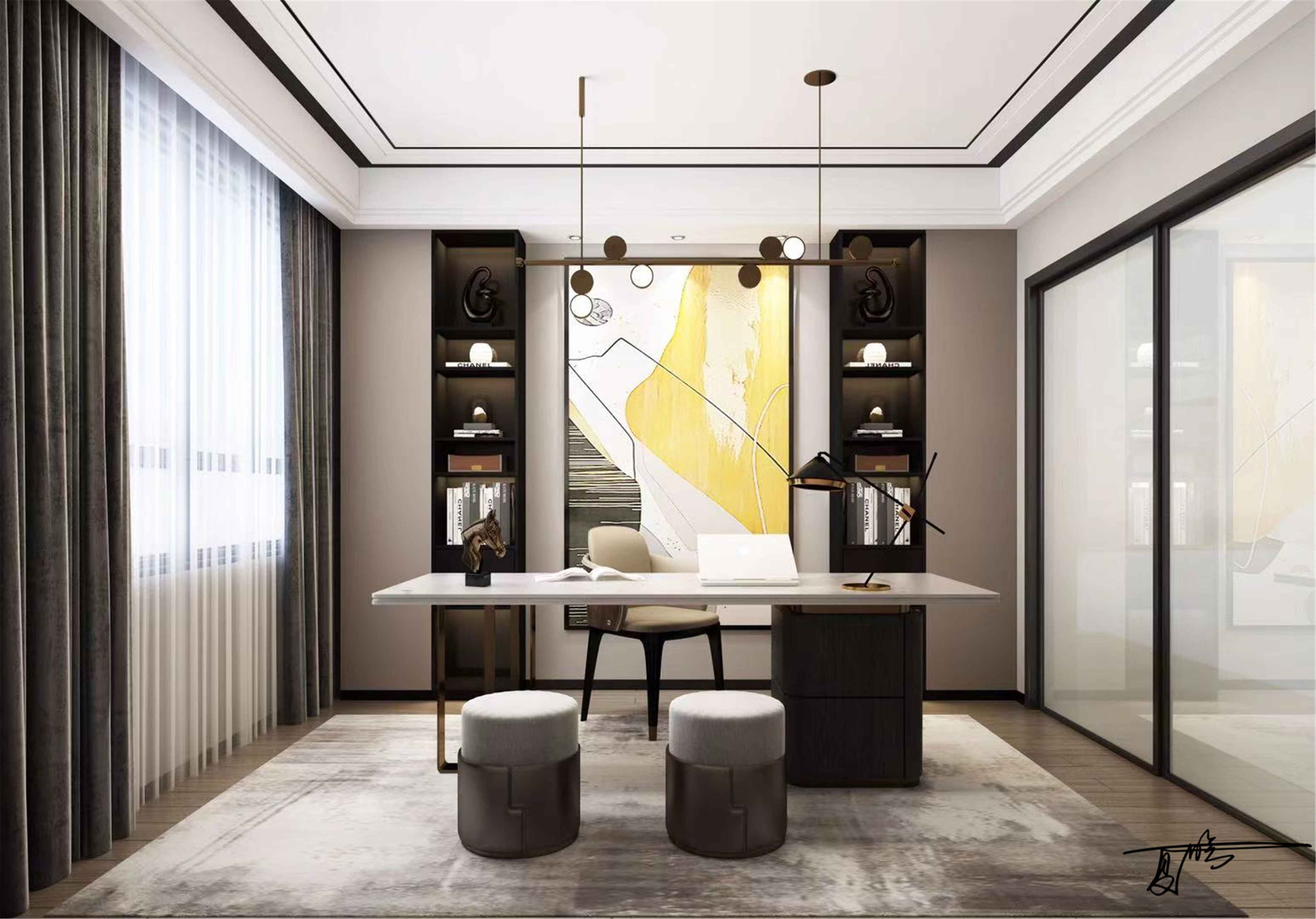 现代轻奢舒适风，打造现代优雅家居典范-9