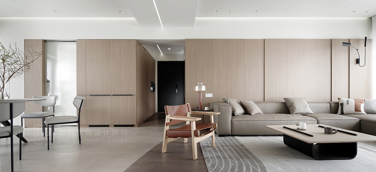 简约侘寂风家居设计丨中国深圳丨尺子室内设计-37