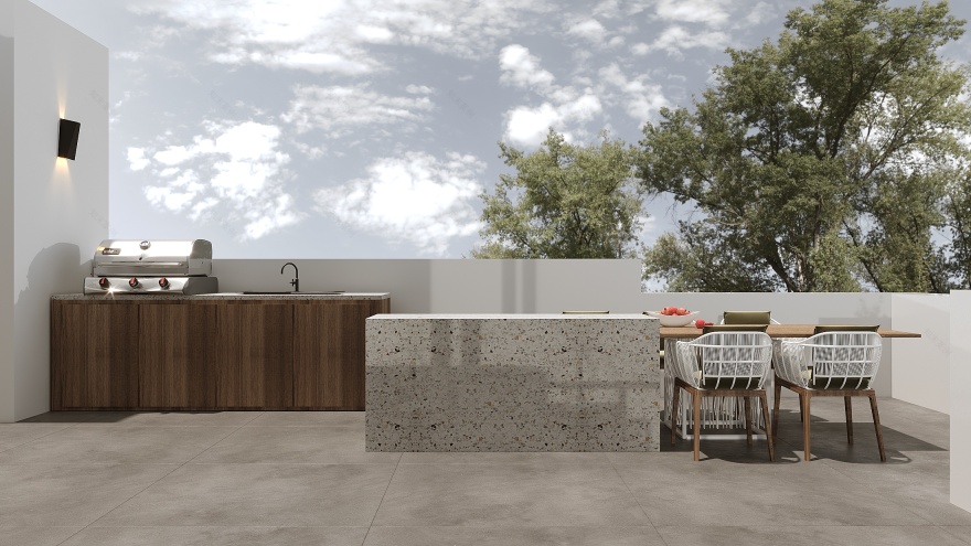 户外屋顶露台丨KA Architects-12