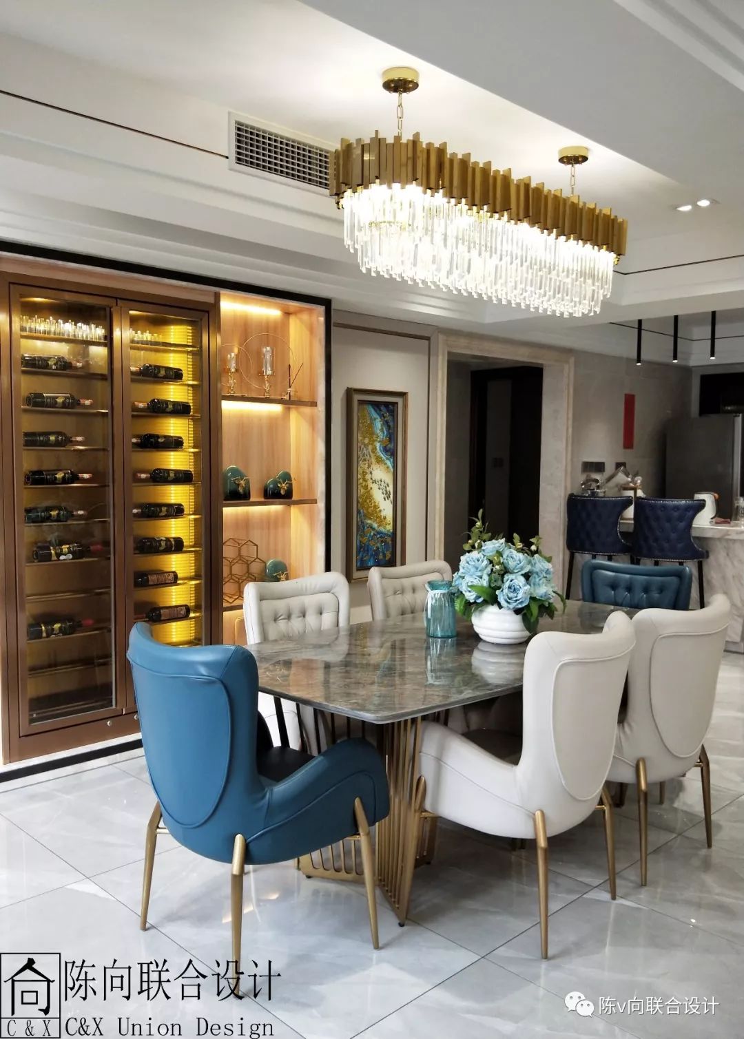 陈向联合设计·泓景园复式楼·美学与功能的融合-35