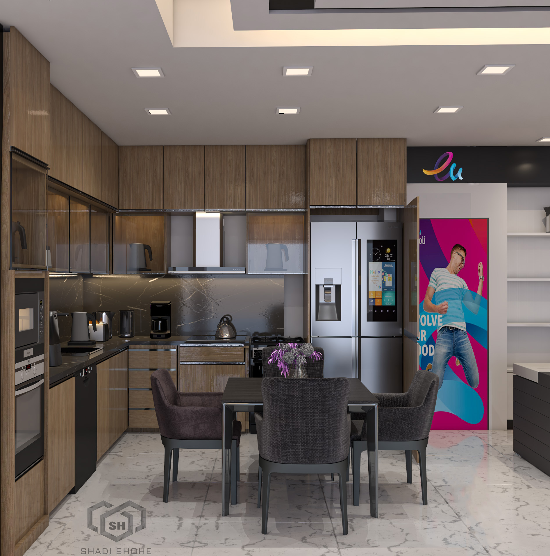 Household electrical appliances sales hall-3