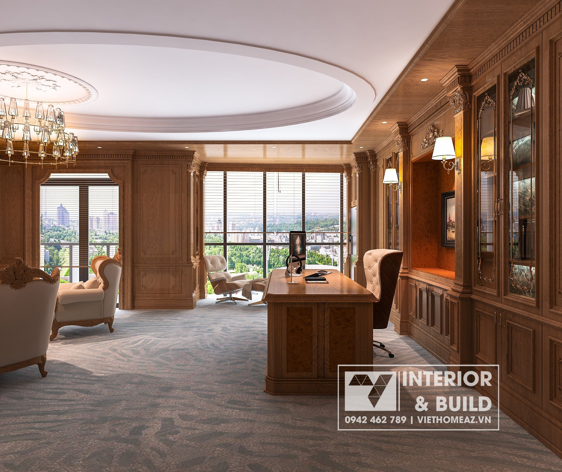 平阳办公设计丨越南丨KIẾN TRÚC NỘI THẤT VIETHOME-23