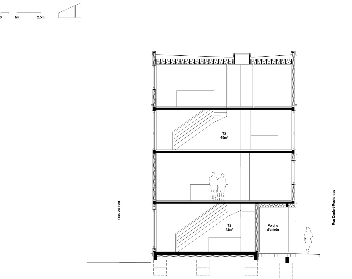 法国历史建筑“au bon coin”翻新扩建丨atelier d’architecture ramdam-27
