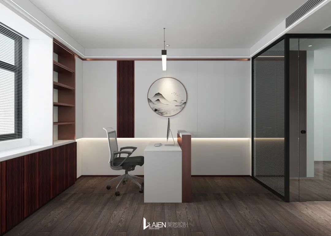茂菊口腔上海总部办公室 | 新中式风格的海纳百川设计-82