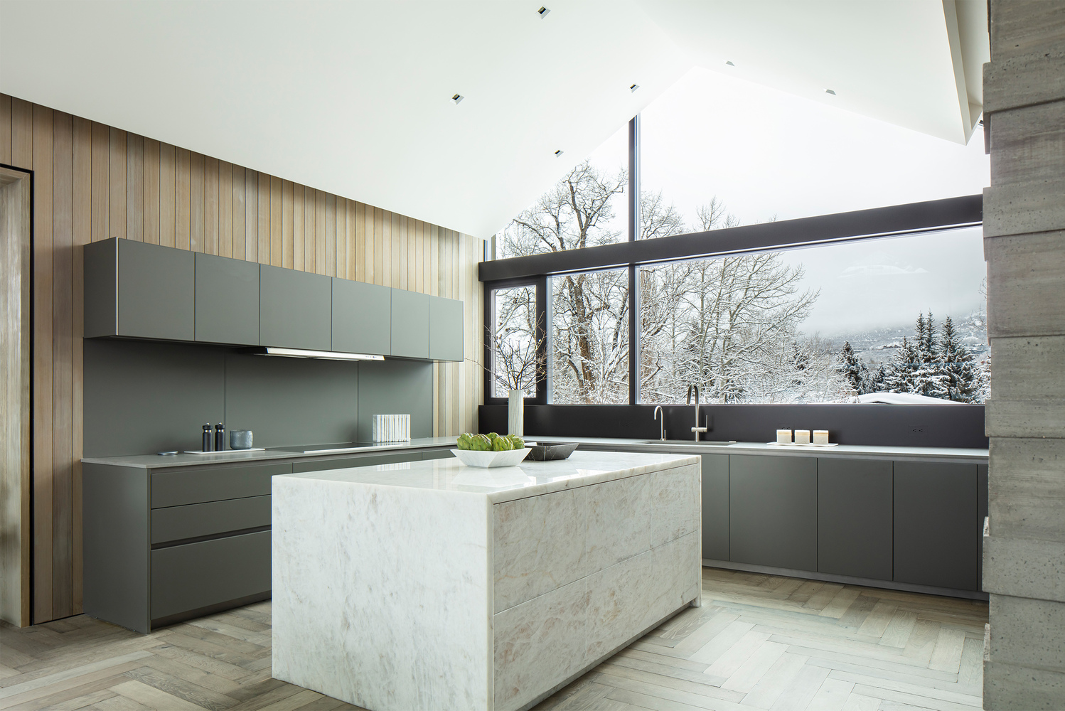 雪谷中的现代暖宅丨美国科罗拉多丨KAA-29