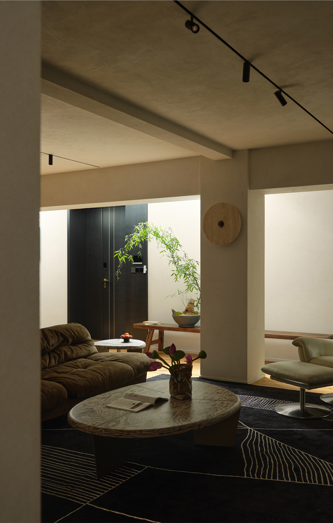 新作｜莲空间设计  陈熠350㎡自宅，让自然生长在生活的每个维度-30