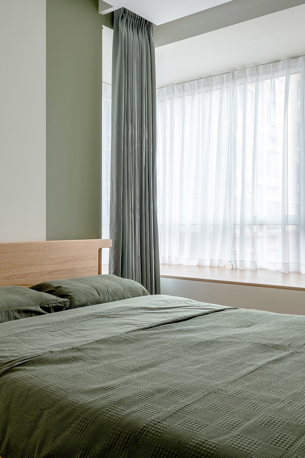 70㎡柠檬黄+墨绿奶油风甜蜜双人居丨中国北京丨久栖设计-50