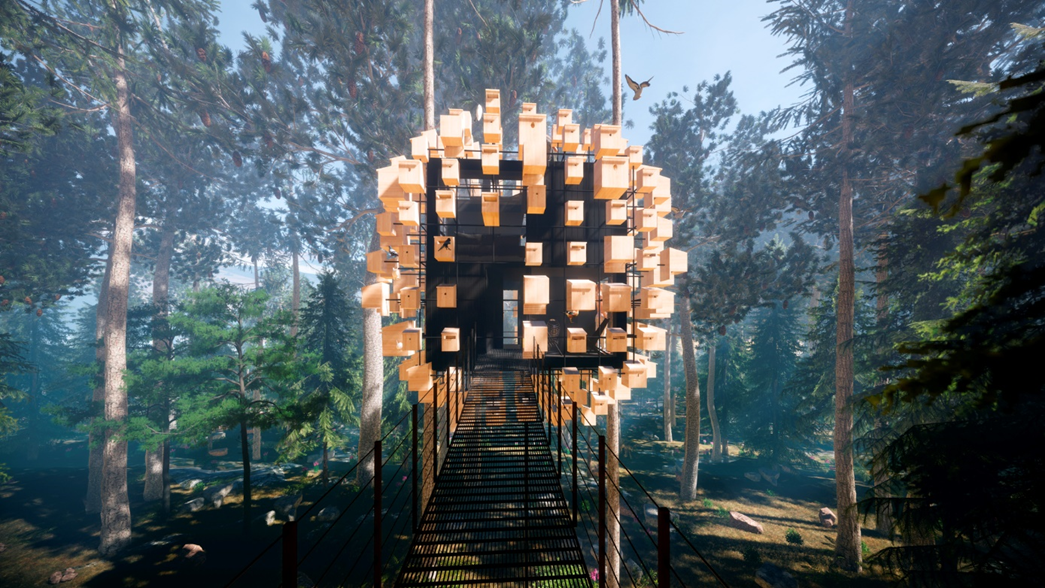 瑞典树屋酒店丨BIG建筑事务所-3