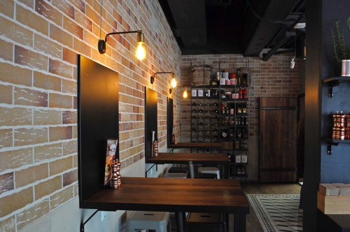 橙色章鱼 · 德国公平价格食材的室内设计展示-13