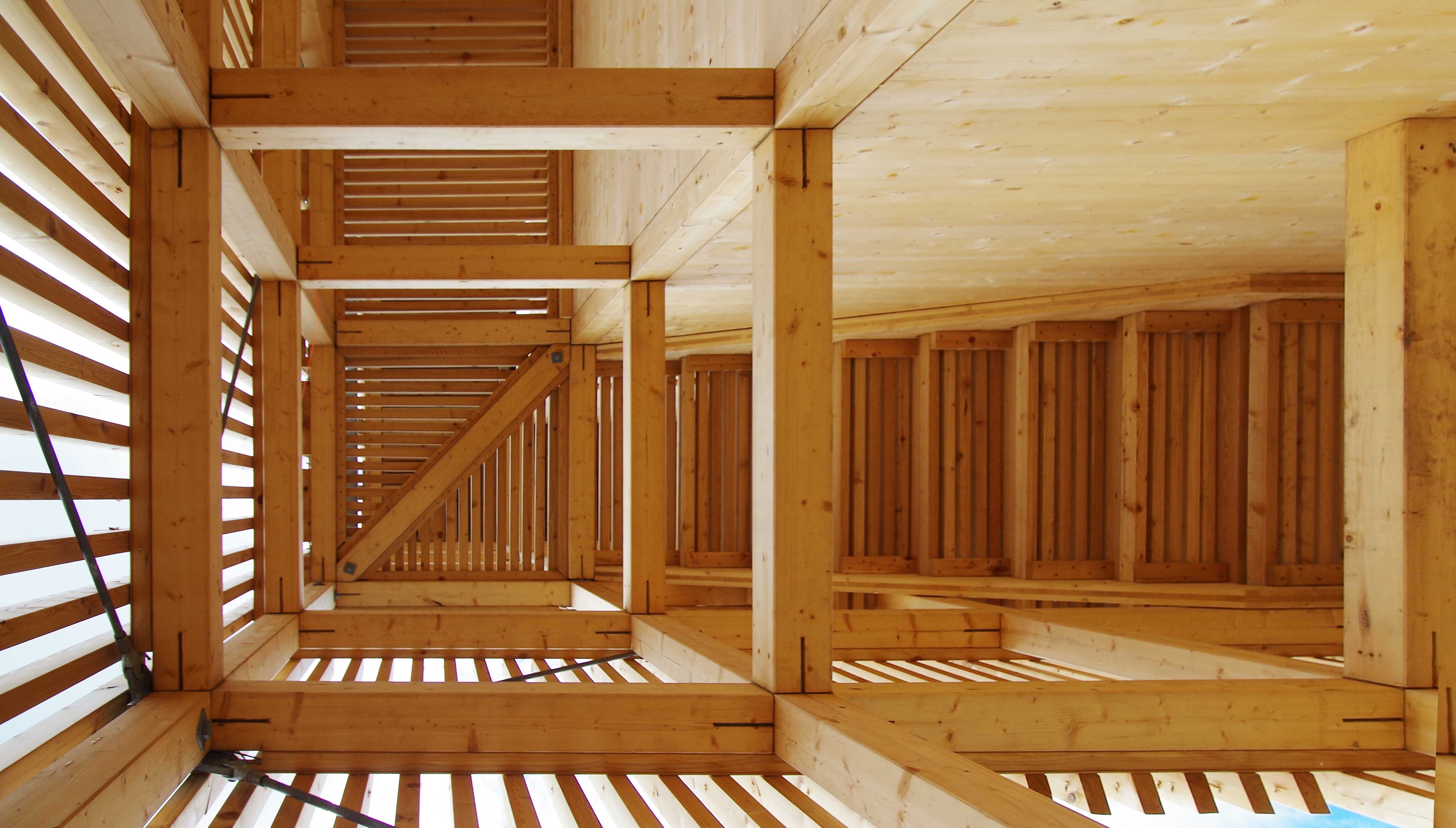 芬兰 Sein joki 市潜望镜塔——木构观景新地标-49