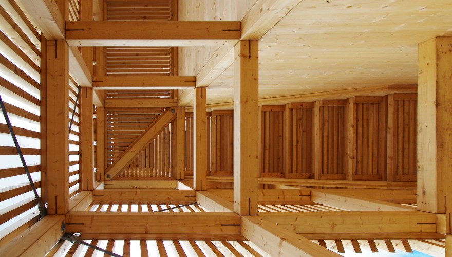 芬兰 Sein joki 市潜望镜塔——木构观景新地标-49