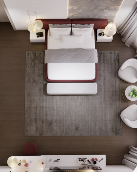 The modern bedroom
