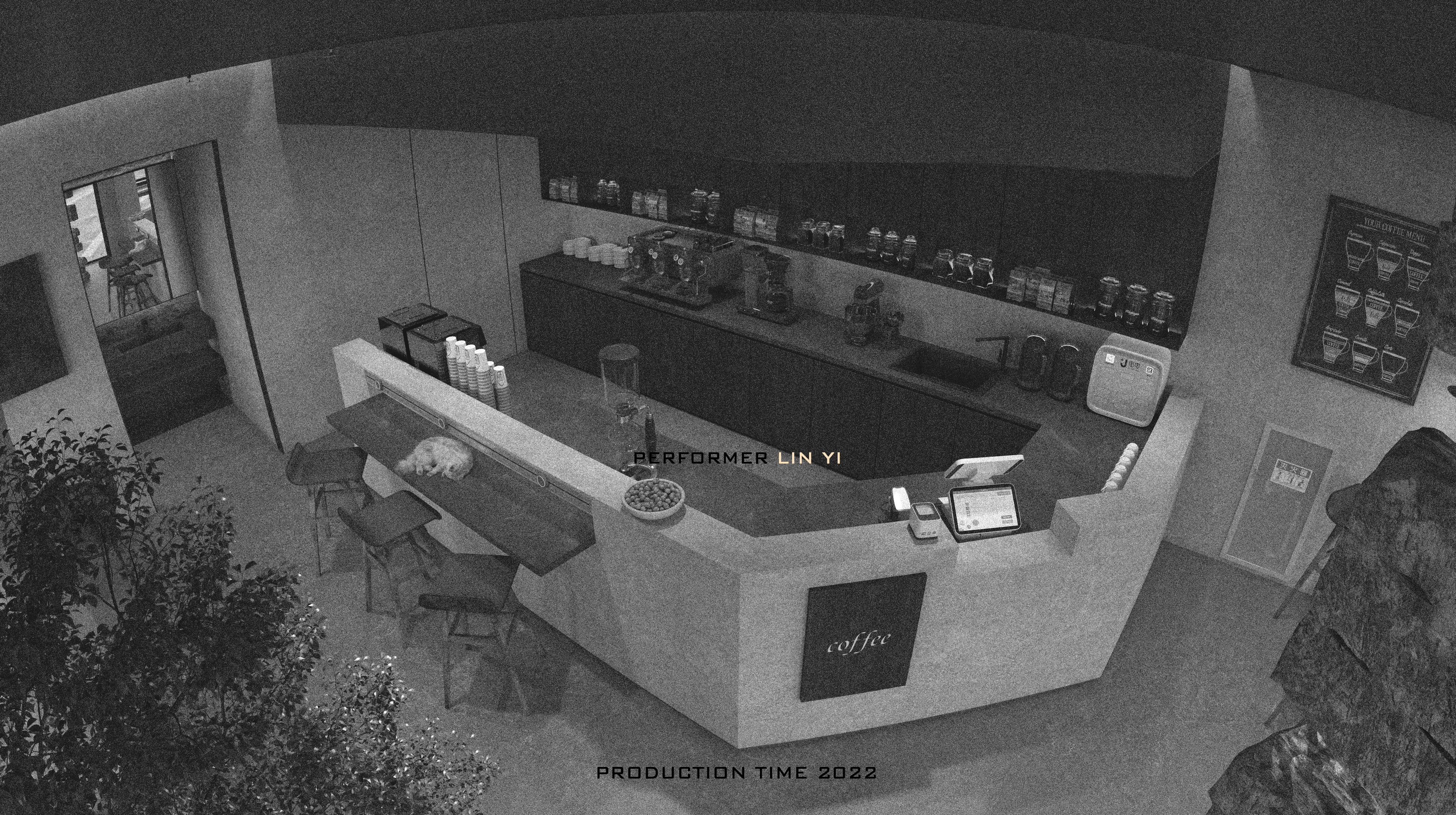 最新渲染案例-猫咖-19