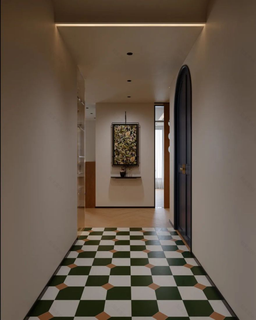 高迪愙设计 | 95㎡法式中古,韵雅幽居-17