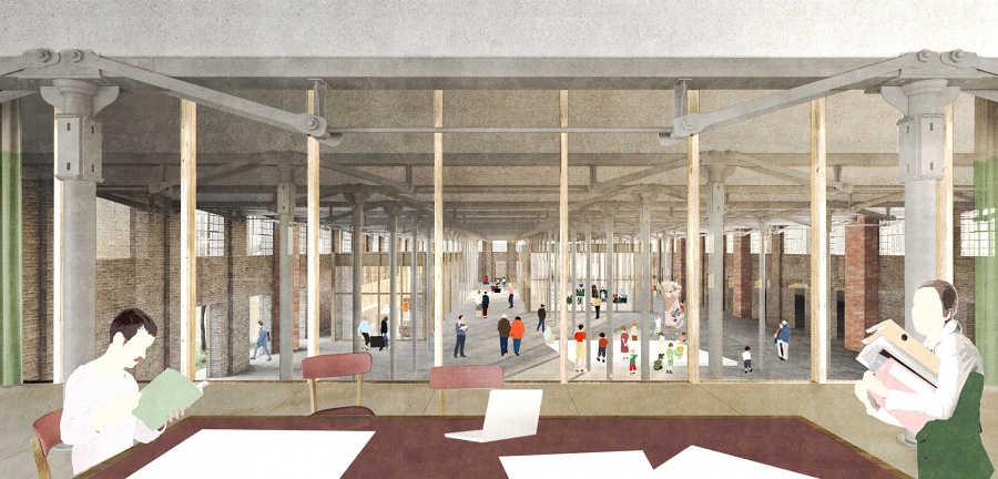 KANAL modern and contemporary arts complex, Brussels, -11