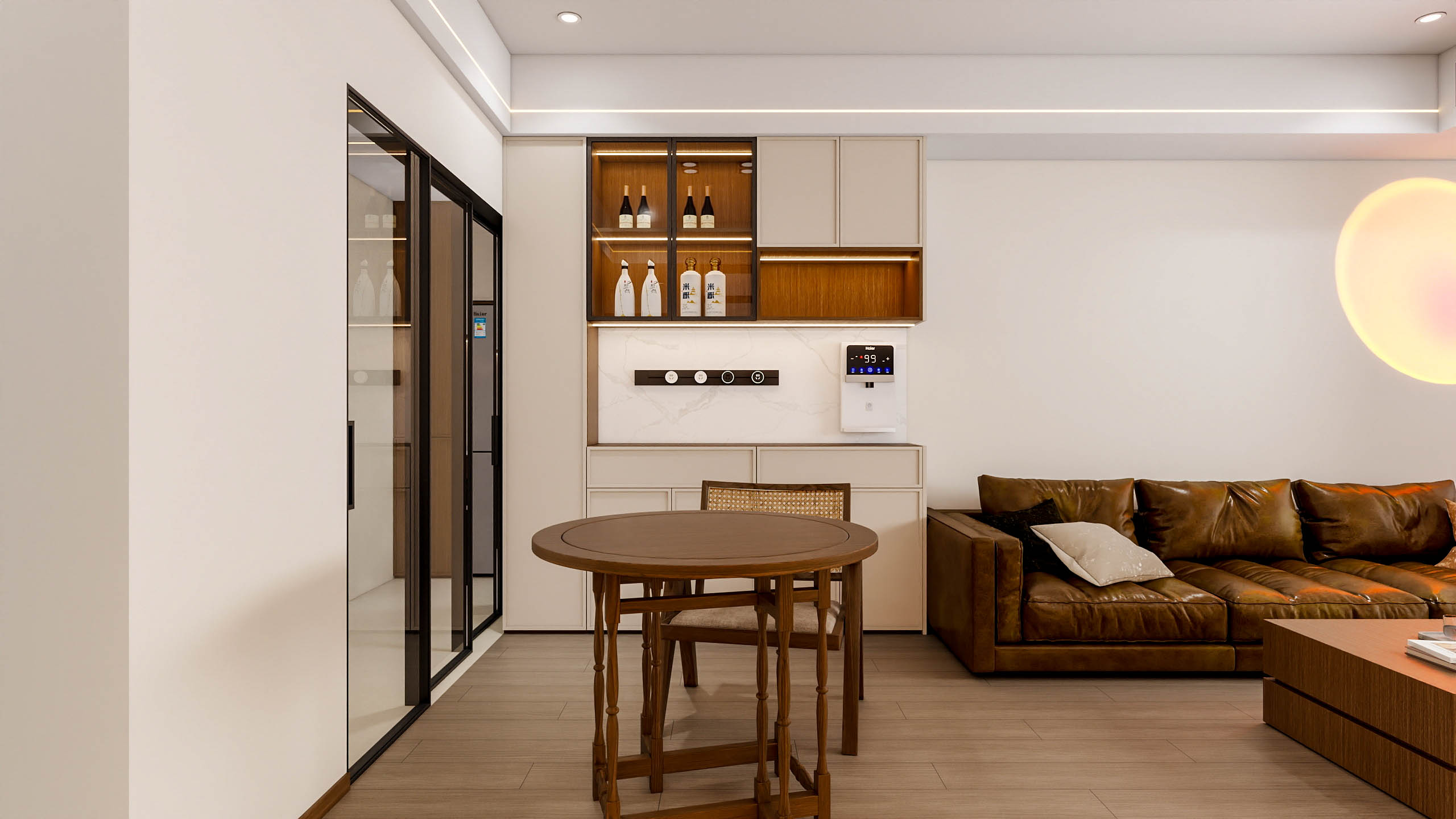 四川成都卓锦城（94平简约中古风两居室）-18