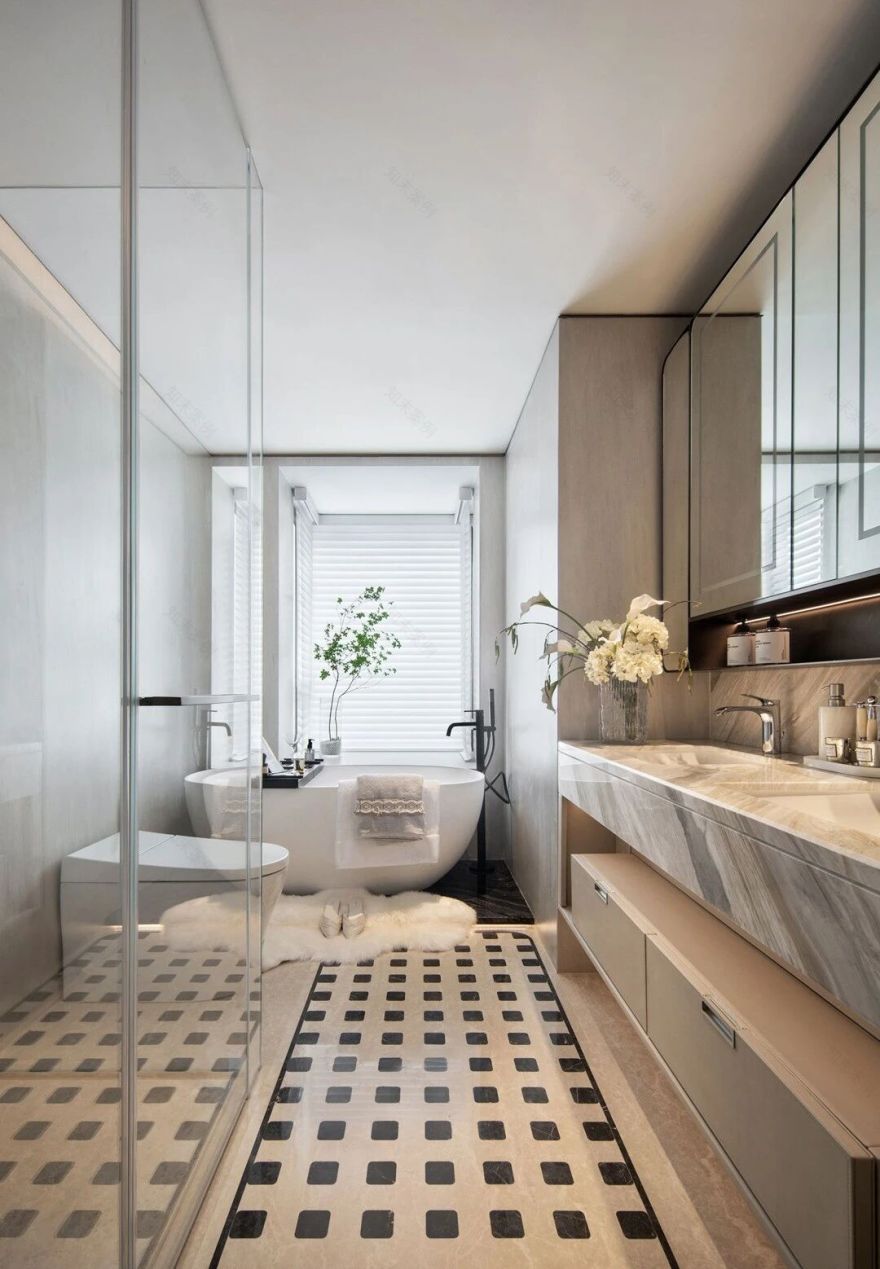 UND北京喻远旨丰211㎡现代雅奢豪宅设计-53