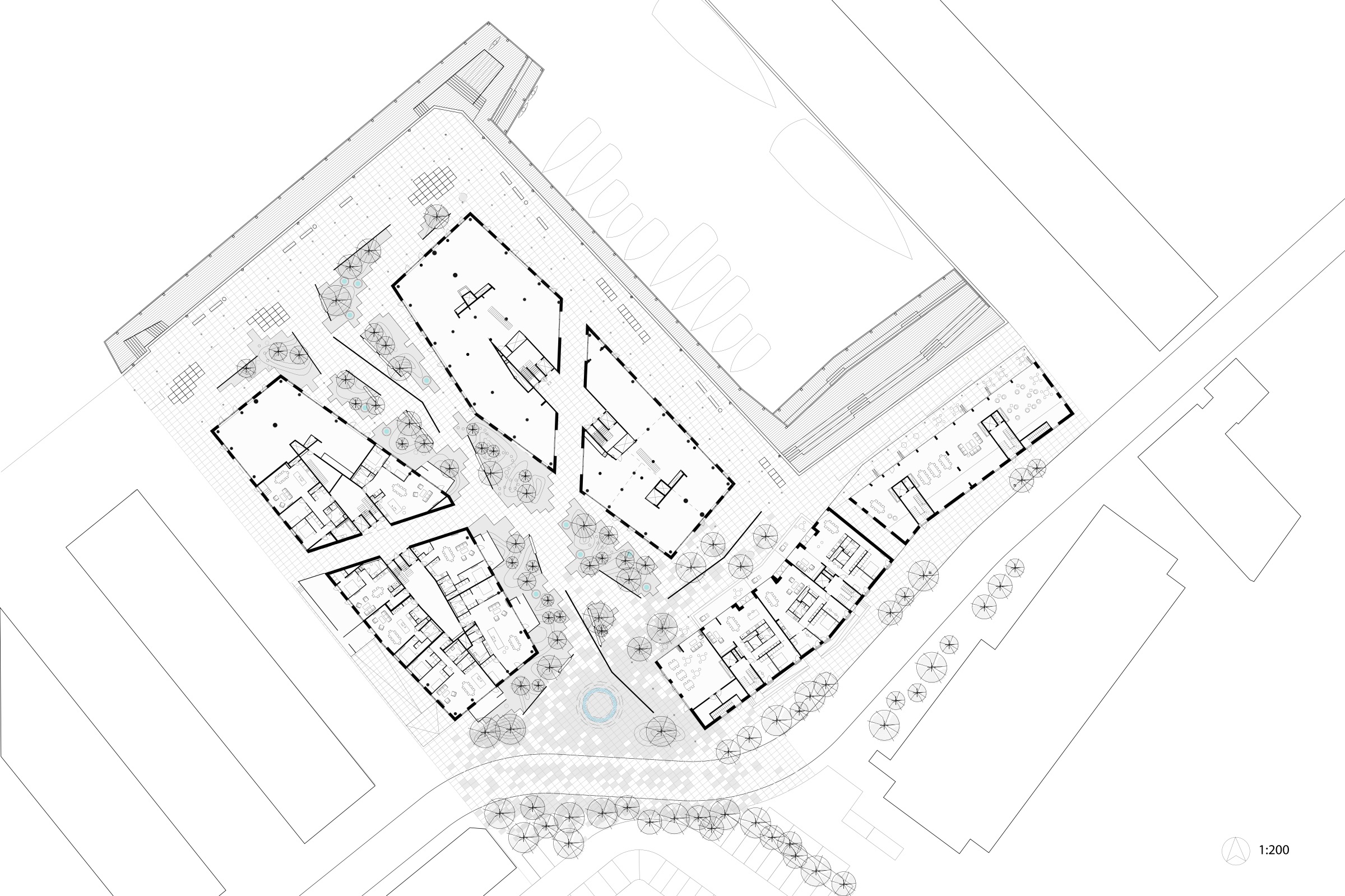 哥本哈根 Krøyers Plads 住宅区 | 环保、社区参与的设计典范-23