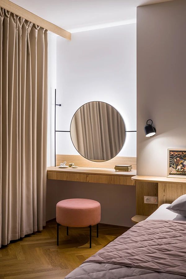 简约原木风四口之家丨No Architects-33