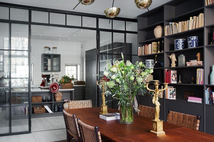 斯德哥尔摩惊艳弧形窗公寓-8