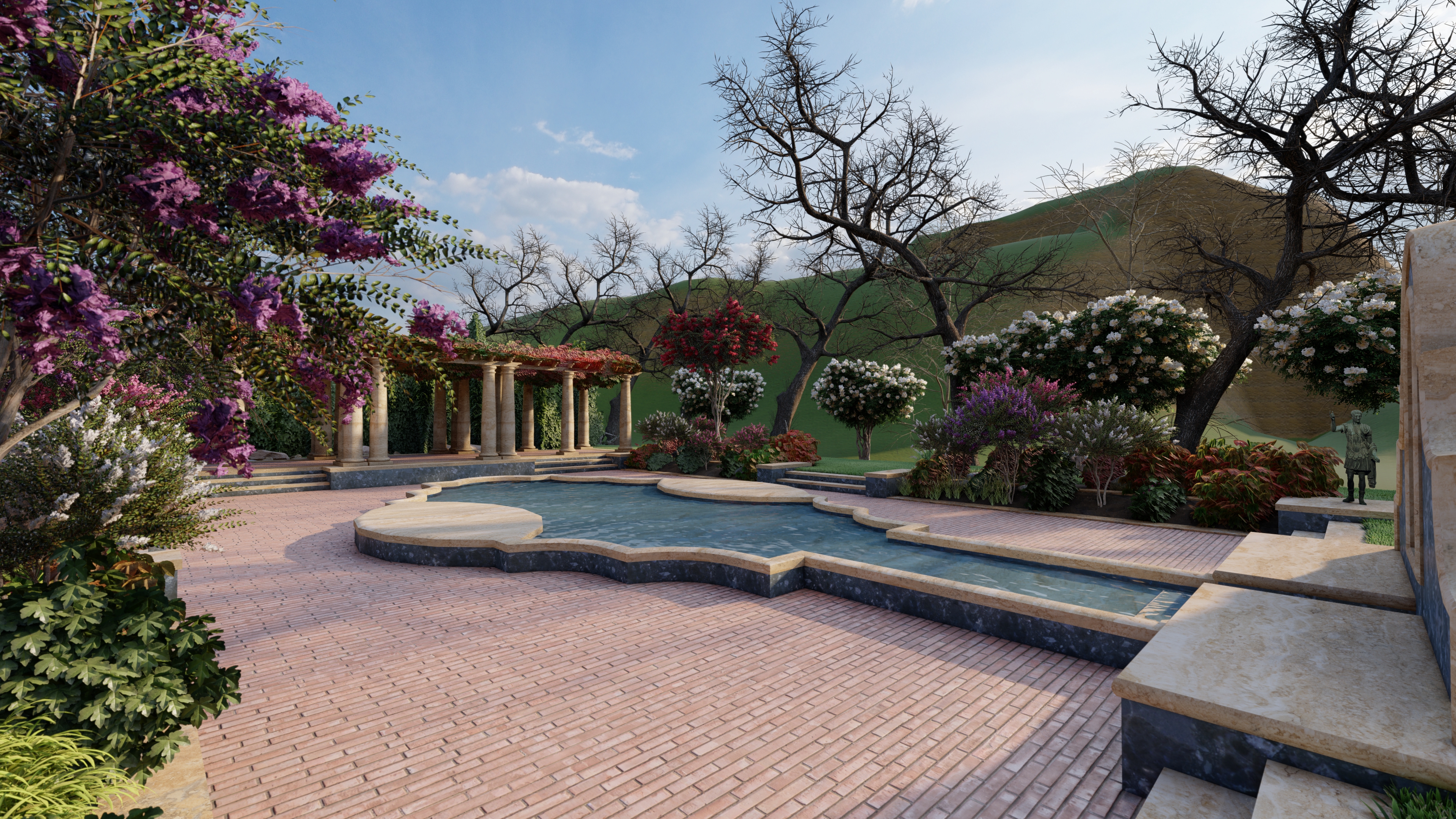 Italian old cities - Florence - Gaming Environment-2