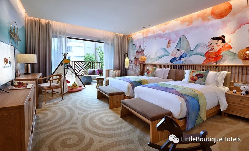 峨眉山蓝光己庄酒店 | 亲子度假新地标,设计融合川西与东南亚风情-74