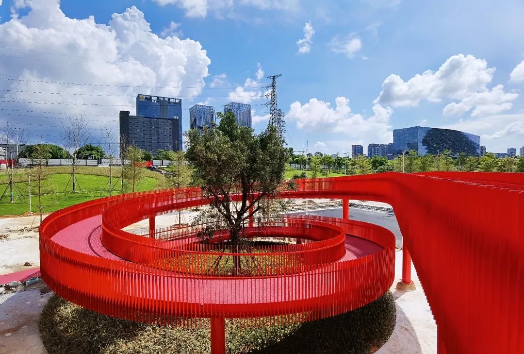 深圳最美“红飘带”绽放 创想湾区生态运动“新生摇篮”-27
