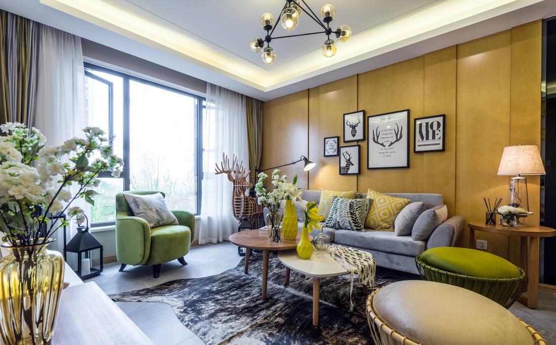 
三口之家现代风---设计师刘海明 -2