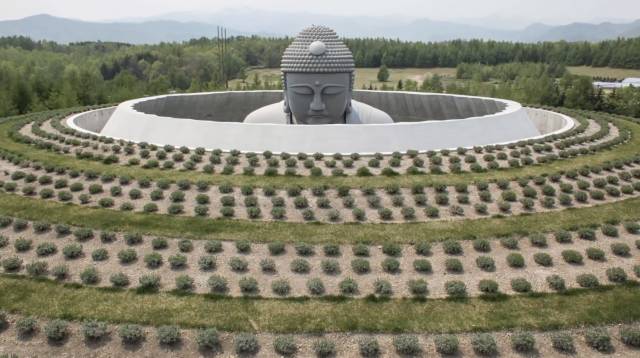 真驹内泷野墓地×头大佛丨日本丨安藤忠雄-94