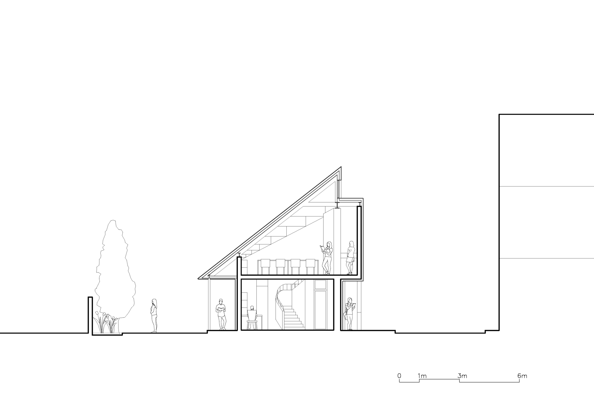 三星图书馆3号馆丨中国西安丨XAUAT的Wall Architects-53