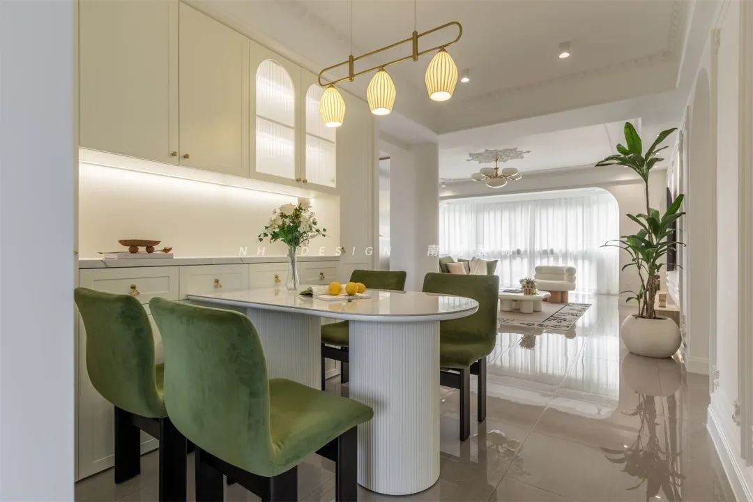 杭州府苑新村104㎡轻法式浪漫家居设计丨中国杭州丨浙江南鸿装饰-66