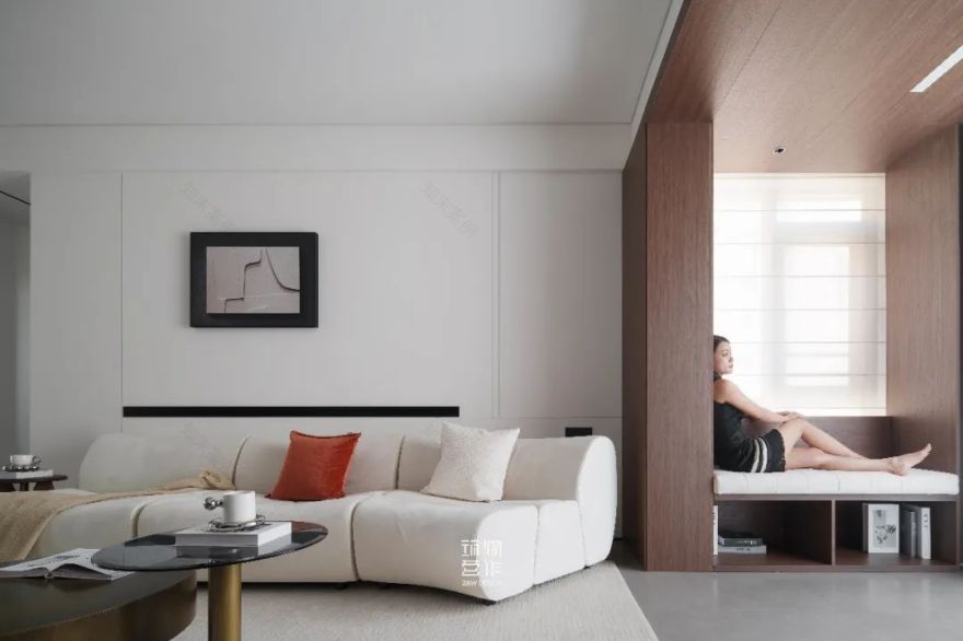 筑物设计|128m²刚好装得下全世界的松弛,像走在都市里的“满足”-55