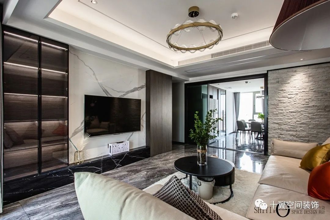 现代奢华家居设计丨中国宜昌丨十翼空间装饰-15