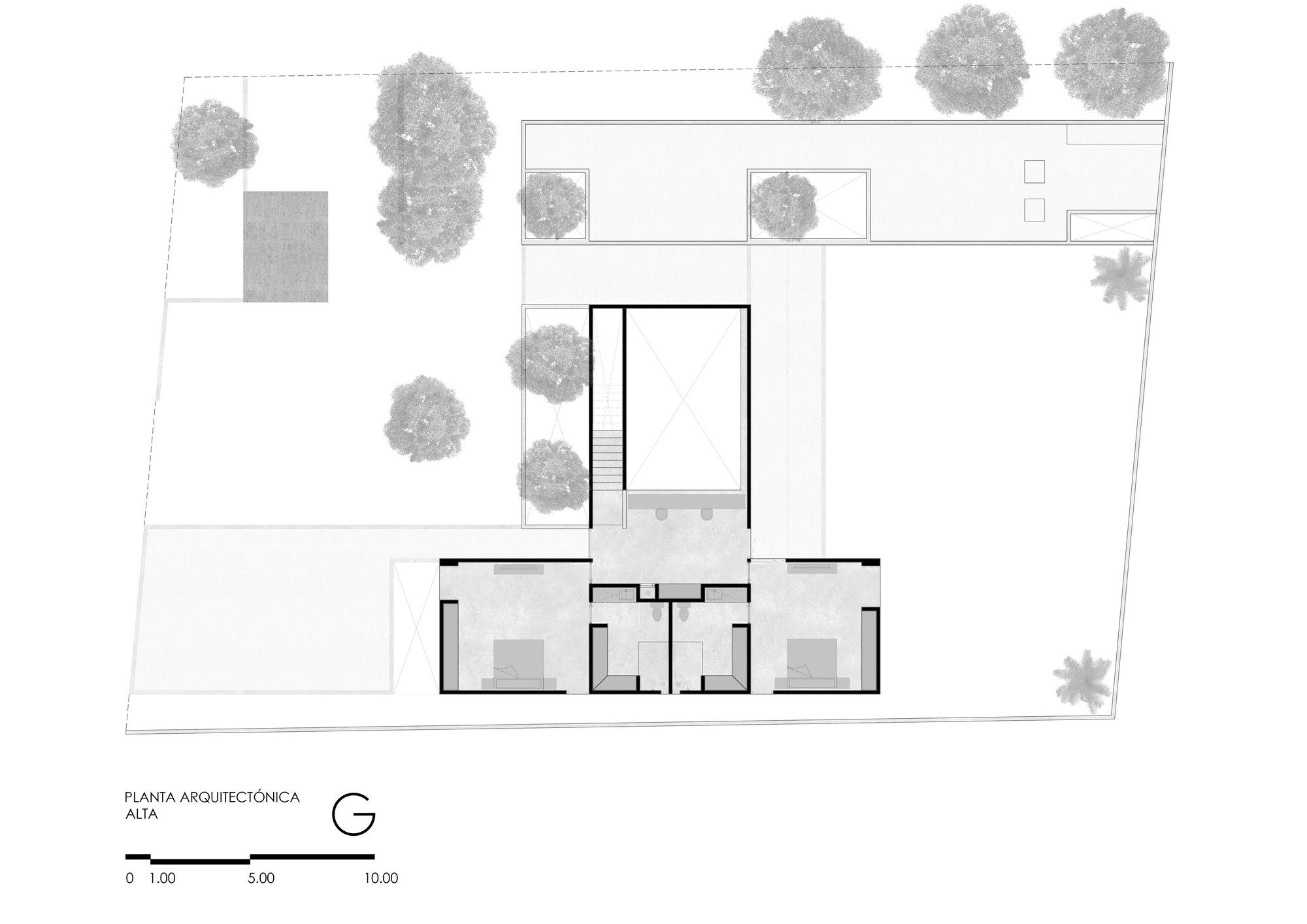 墨西哥 SM 住宅 | 自然与私密并存的室内设计-42