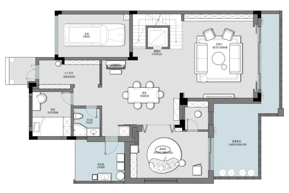 微物之光 · 成都 650㎡自然美学别墅设计丨中国成都丨STUDIO.Y 室内设计事务所-138